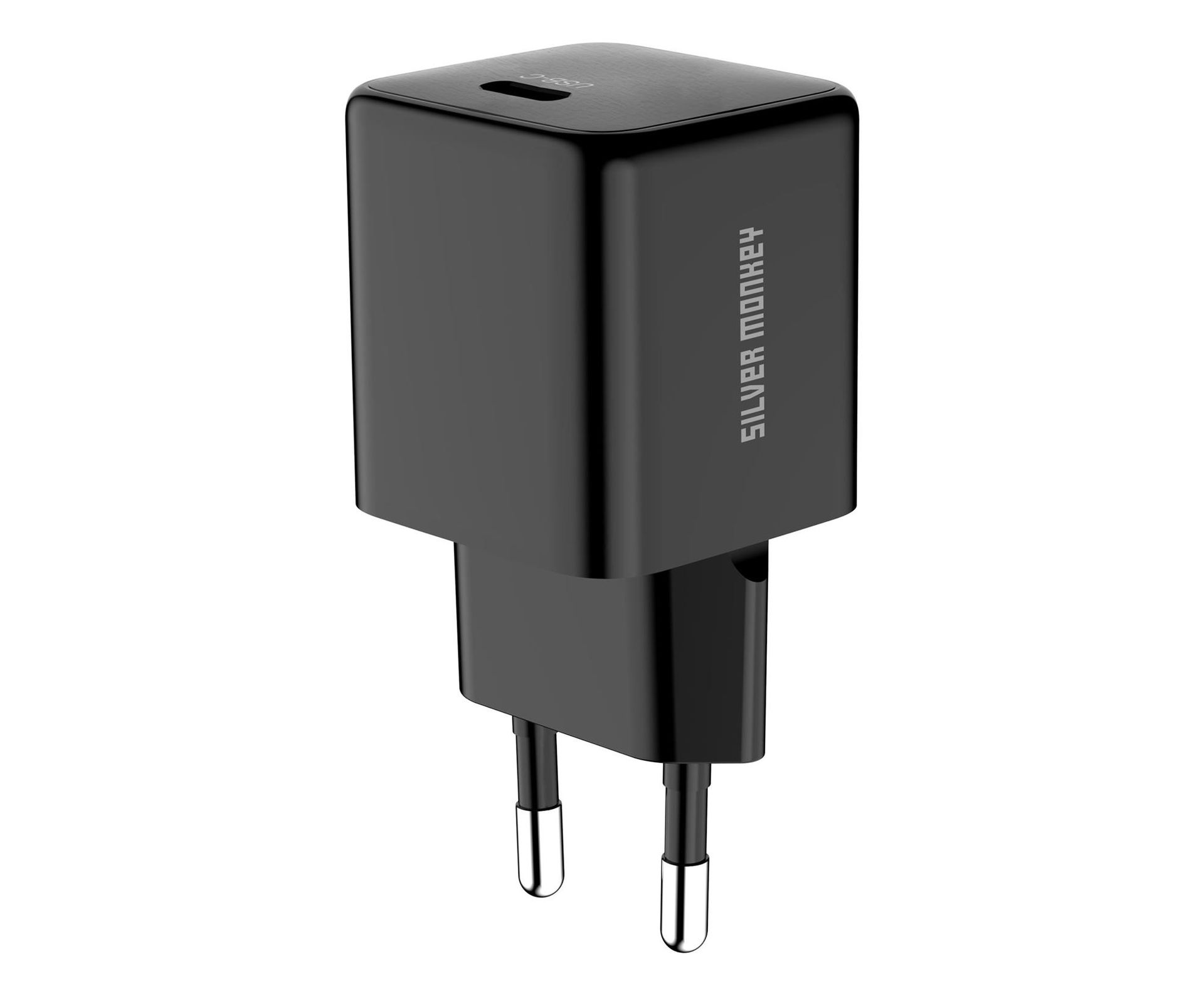 Silver Monkey Ładowarka GaN Core Uno 30W Czarna