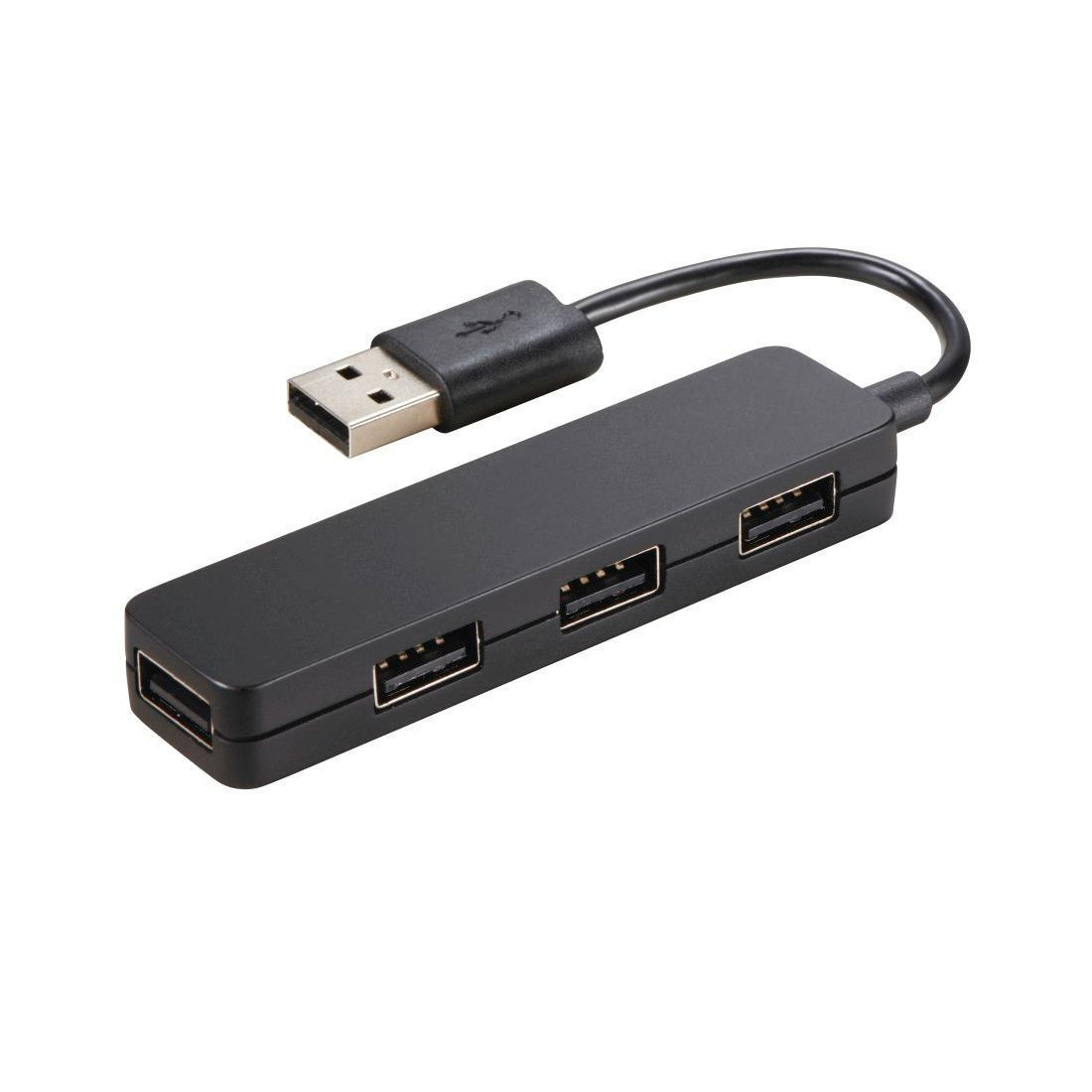 Hama HUB HAMA USB 2.0 1:4 SLIM # 123244