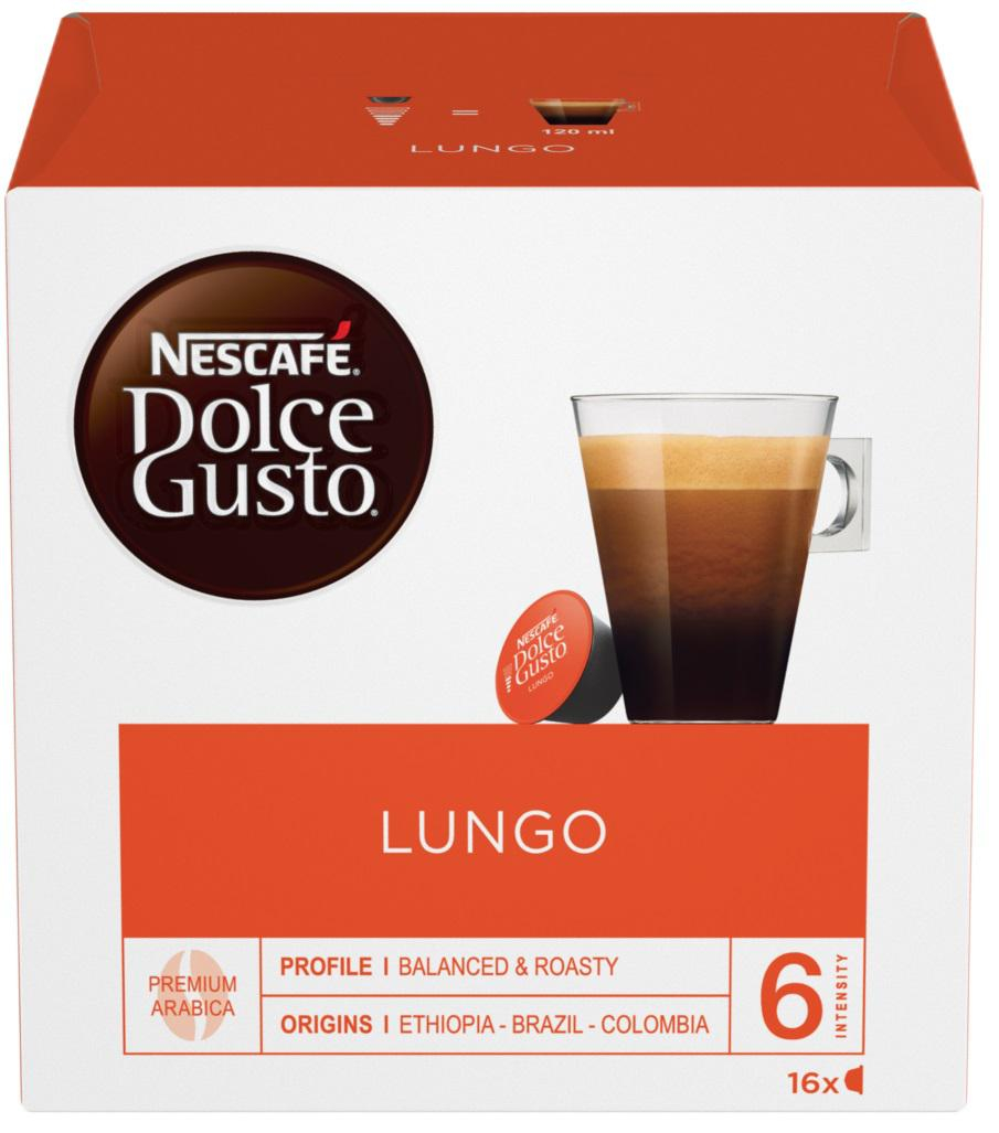 Nescafe Kawa kapsułkowa NESCAFECAFFE LUNGO do Dolce Gusto 16szt. NOW