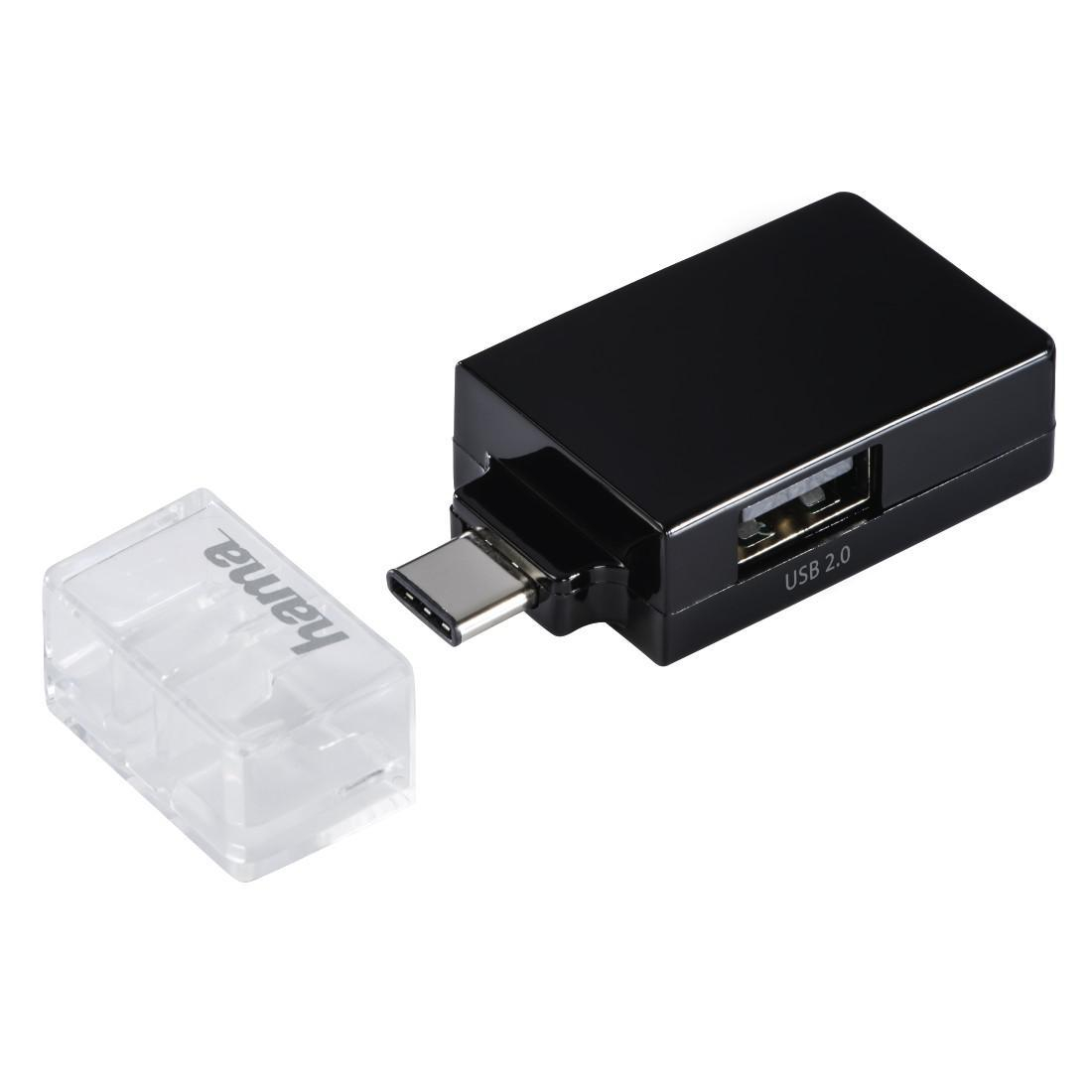 Hama HUB HAMA 1:3, 1 x TYP-C - 1 x USB-A 3.1, 2 x USB-A 2.0# 135752