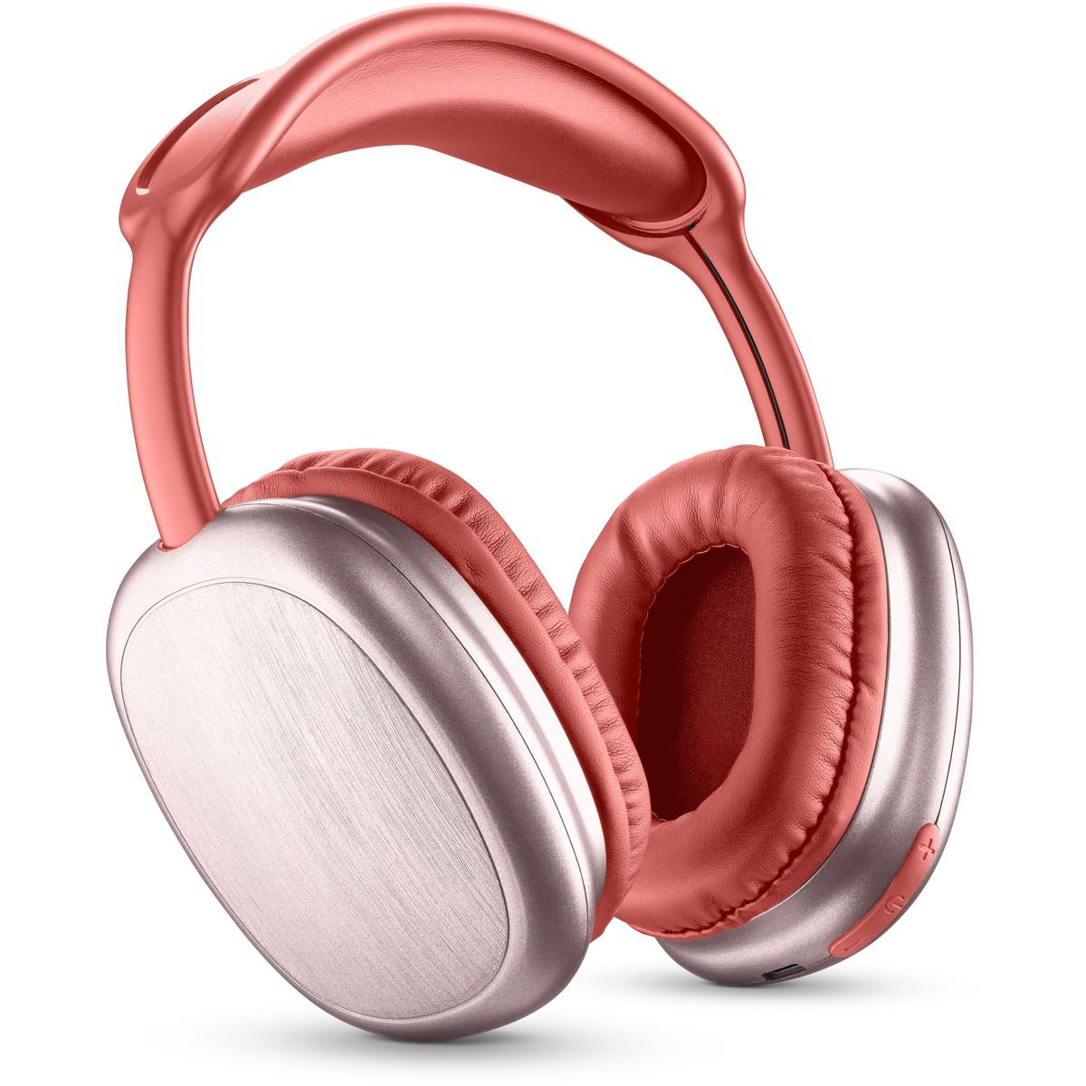 MUSIC SOUND SŁUCHAWKI NAUSZNE BT CELLULAR LINE MS MAXI Czerwone