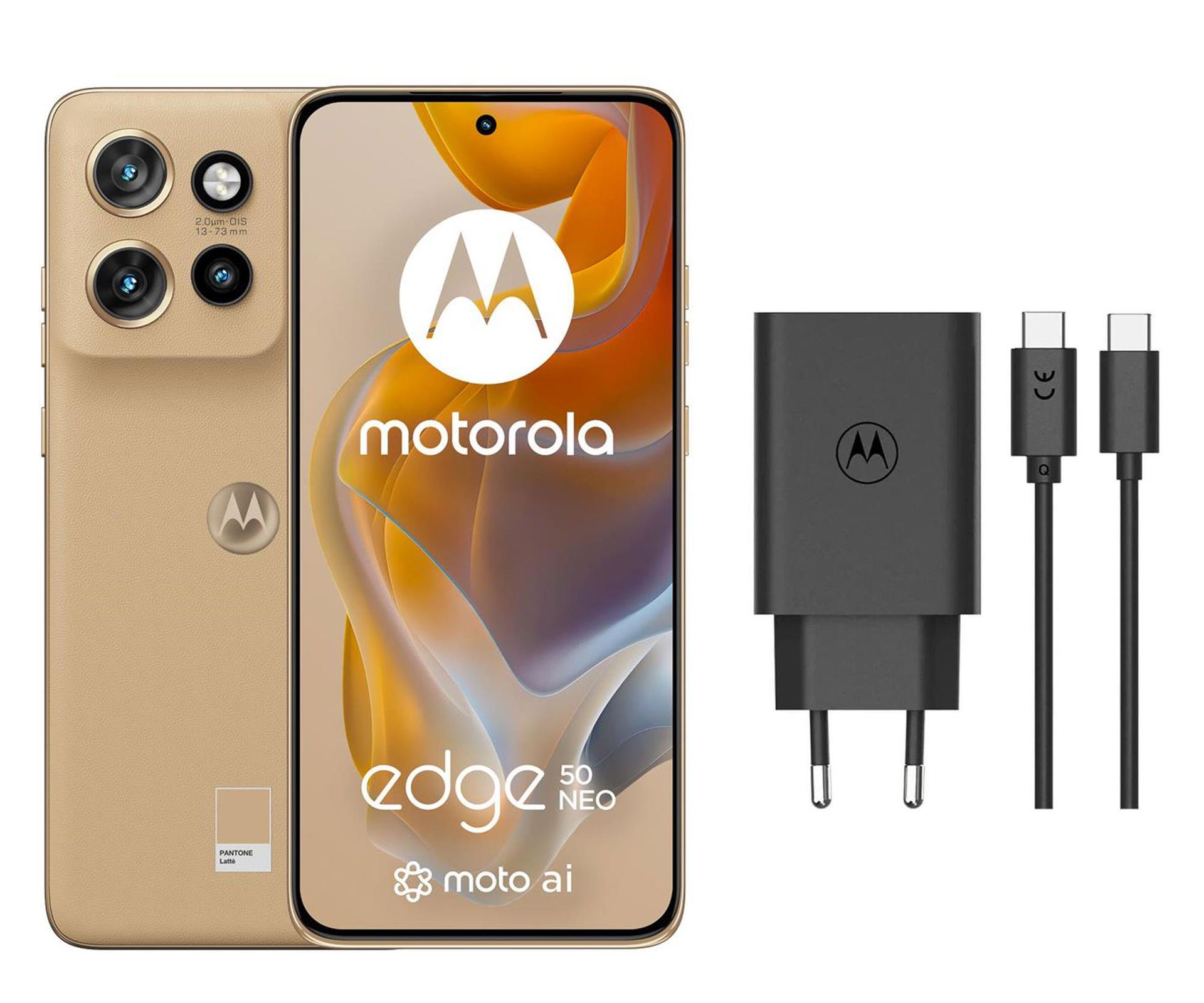 Motorola edge 50 neo 5G 12/512GB Latte + Ładowarka 68W