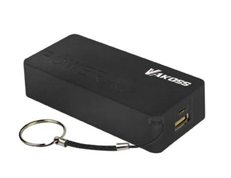 Vakoss POWERBANK VAKOSS 5.200 mAh TP-2576K Czarny #