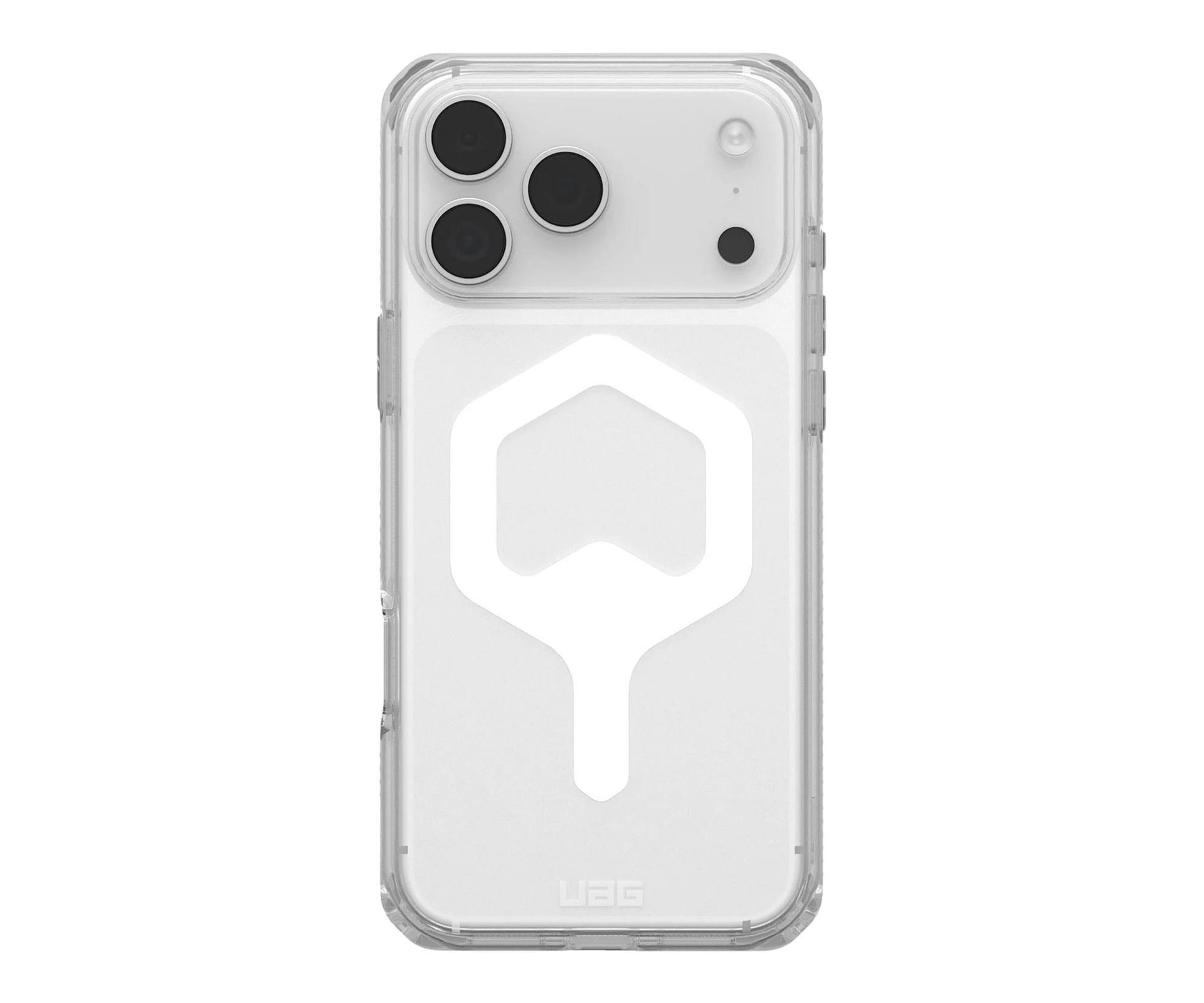 UAG Plyo etui do iPhone 17 Pro Max MagSafe ice/white