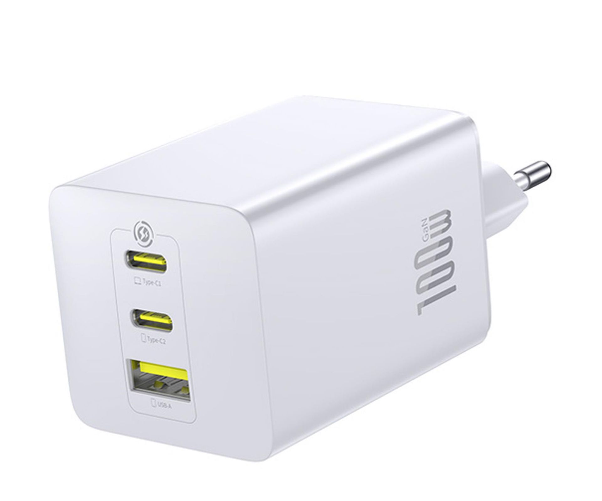 Baseus Ładowarka sieciowa EnerFill FE11 2 x USB-C / USB-A 100W