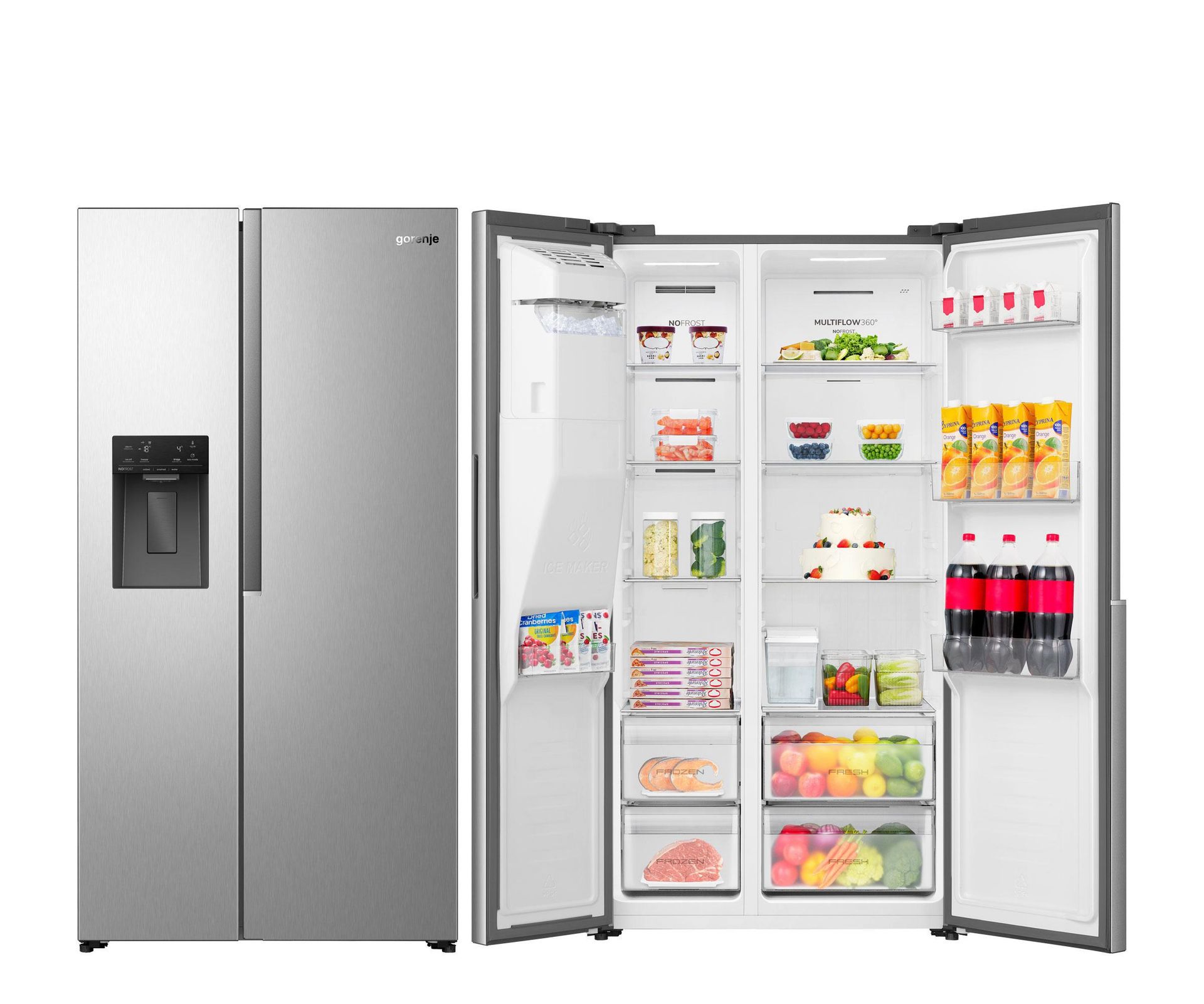 Gorenje NRS917E61X Side by Side