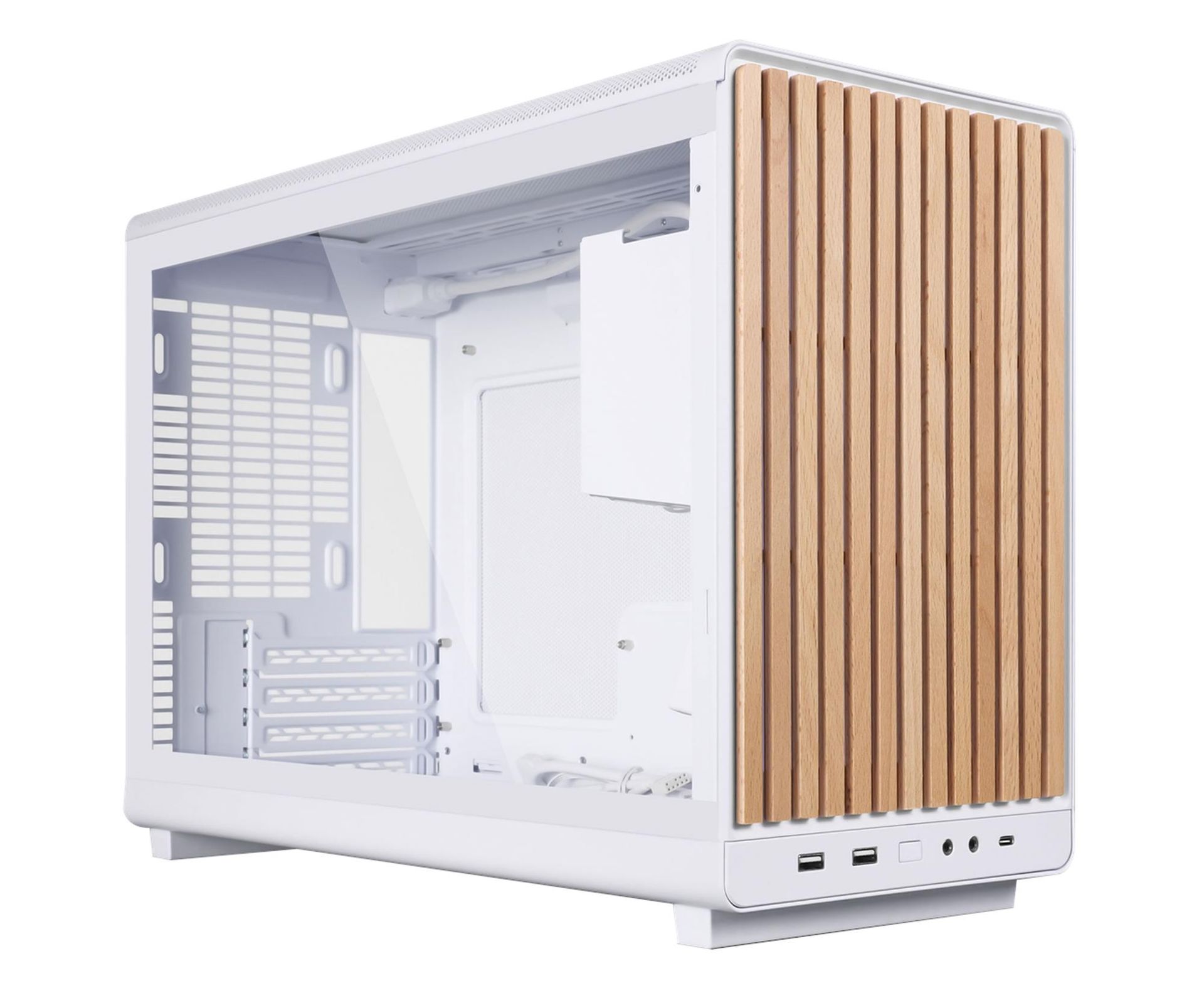 Lian-Li Lian Li DAN Cases A3 Wood Edition White