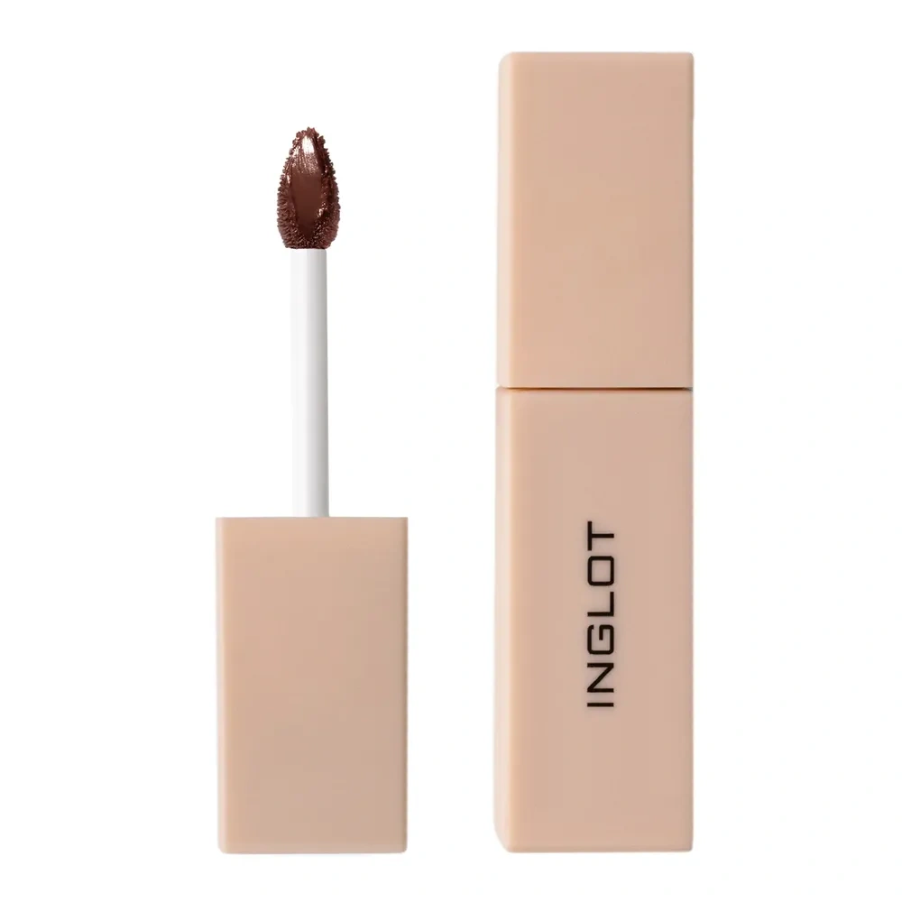 Inglot Glazed Lips SPF50+ pomadka w płynie 84 Cocoa Truffle 3,5 ml