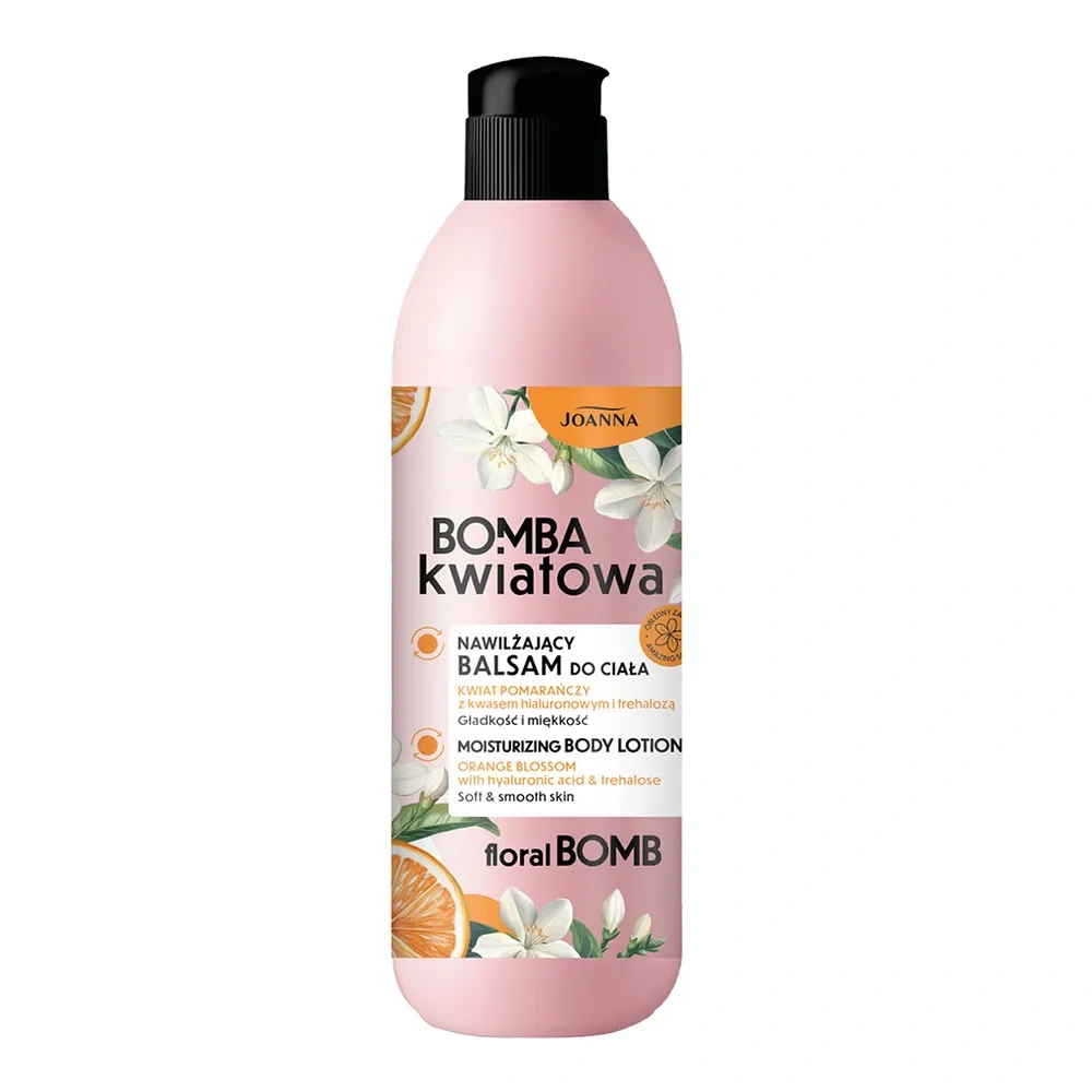 Joanna Bomba Kwiatowa nawilżający balsam do ciała Kwiat Pomarańczy 500 g