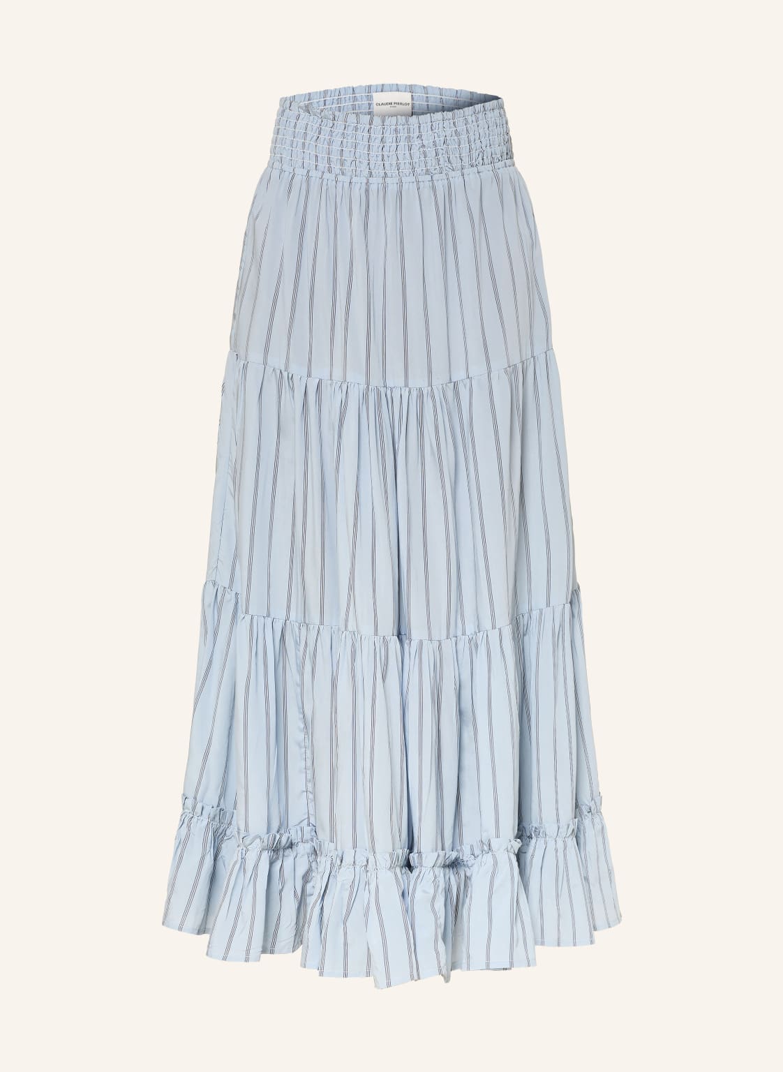 Claudie Pierlot Spódnica Z Falbanami blau