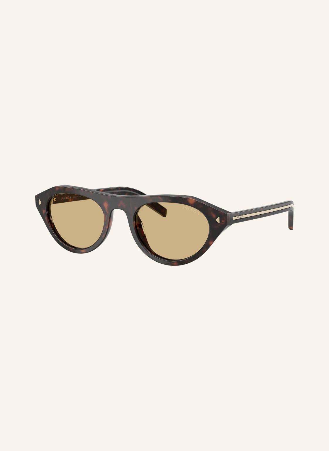 Prada Okulary Przeciwsłoneczne Pr b15sf braun
