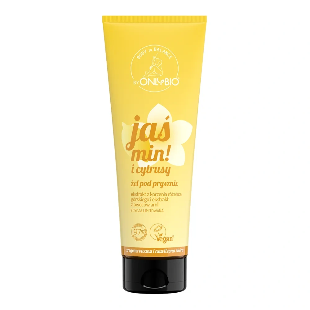 OnlyBio Body In Balance żel pod prysznic Jaśmin i Cytrusy 200 ml