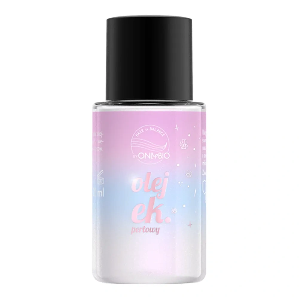 OnlyBio Hair In Balance odżywiająco-rozświetlający olejek do włosów Perłowy 20 ml