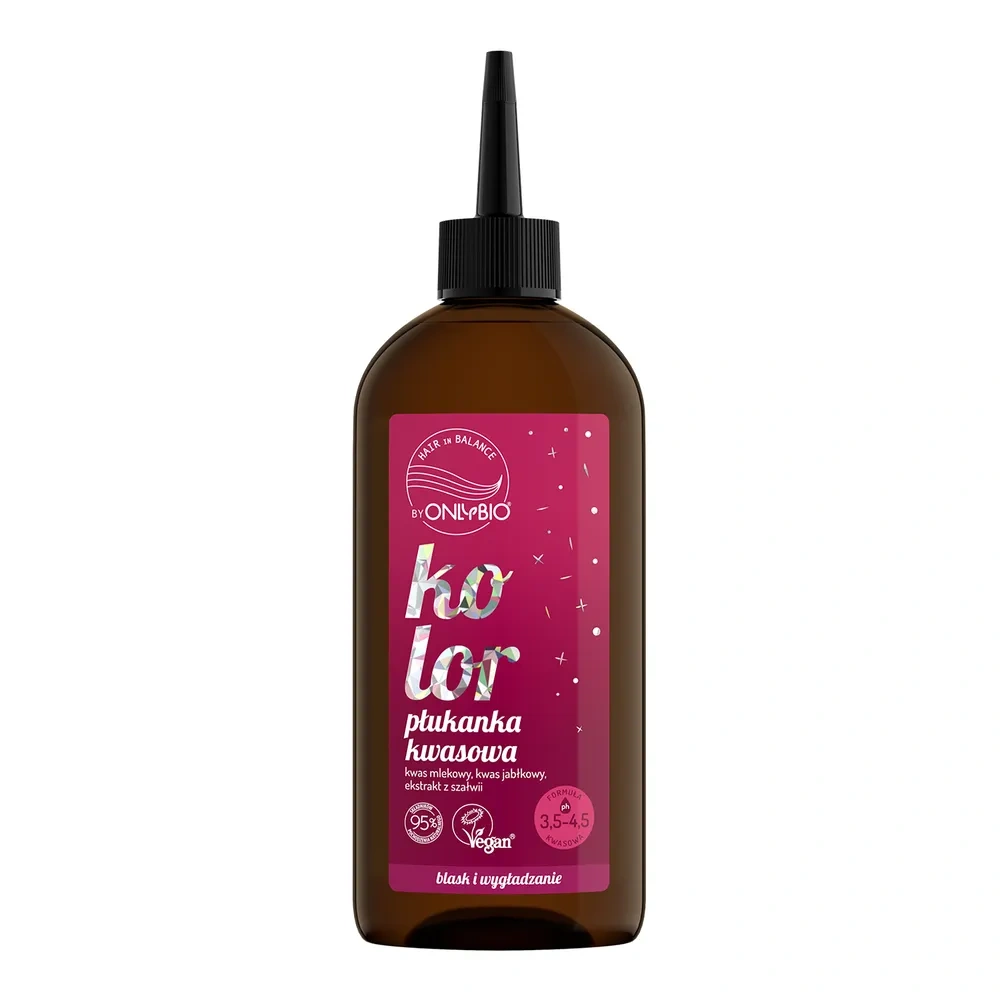 OnlyBio Hair in Balance Kolor płukanka kwasowa do włosów 300 ml