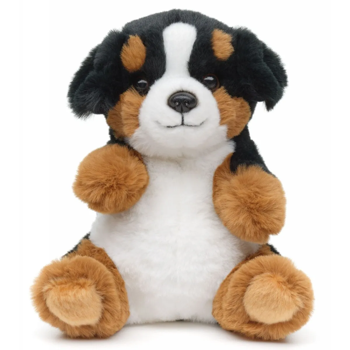 Maskotka Berneński Pies pasterski siedzący - 17 cm - Uni Toys ★ POLECANA OFERTA PayPo ZWROT DO 100 DNI