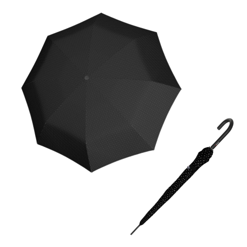 Parasol Knirps A.760 Stick Joy Black półautomatyczny długi