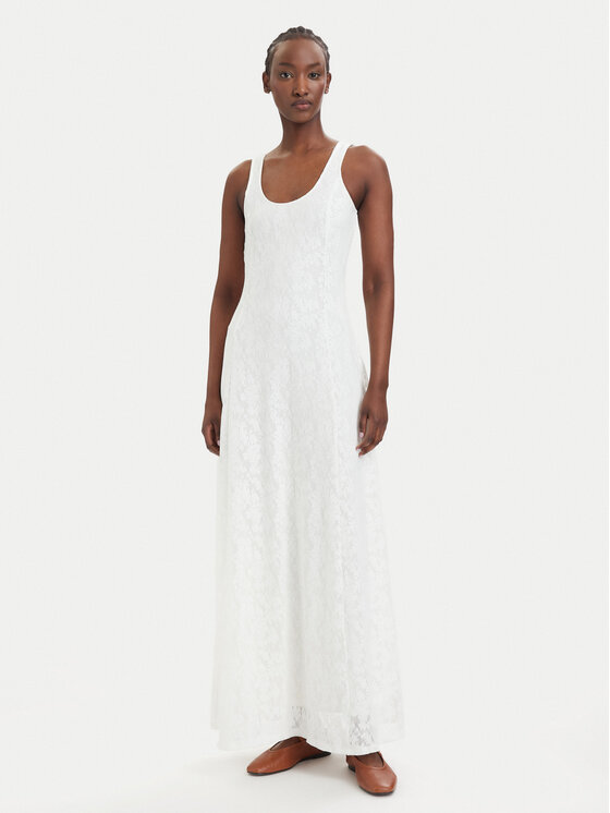 Vero Moda Sukienka koktajlowa Salina 10356493 Biały Regular Fit