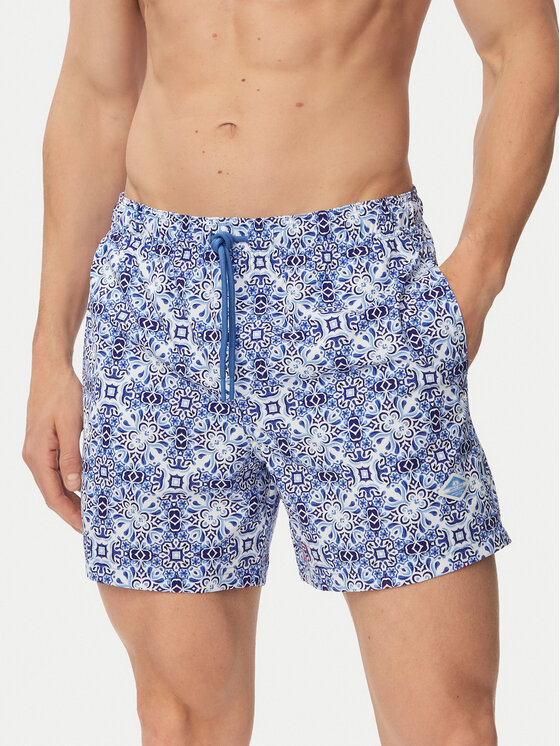 Jack & Jones Szorty kąpielowe Maui Sand 12291428 Szary Regular Fit
