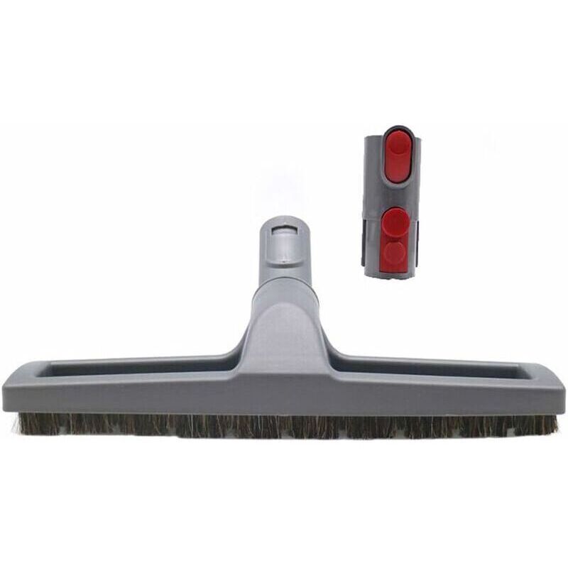 Szczotka do podłóg twardych – szczotka przegubowa do odkurzacza Dyson V6 V7 – z adapterem konwertującym