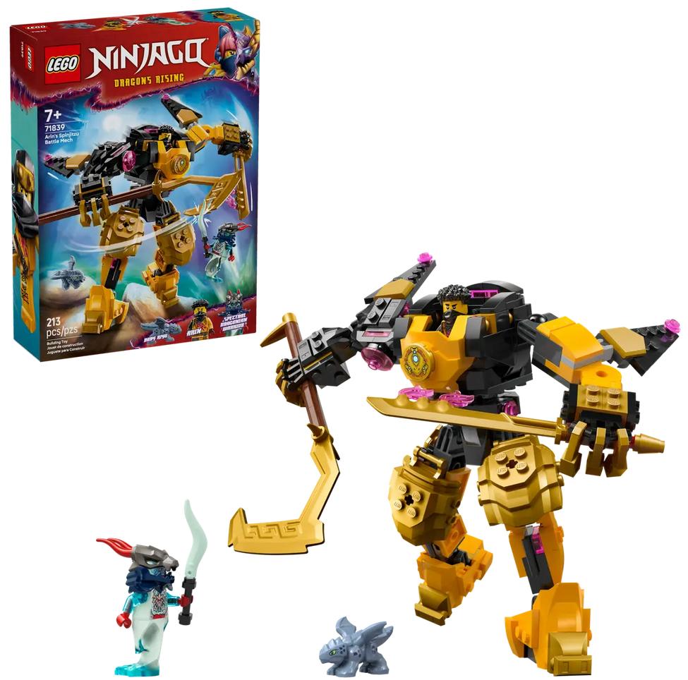 LEGO NINJAGO 71839 Mech bojowy Spinjitzu Arina