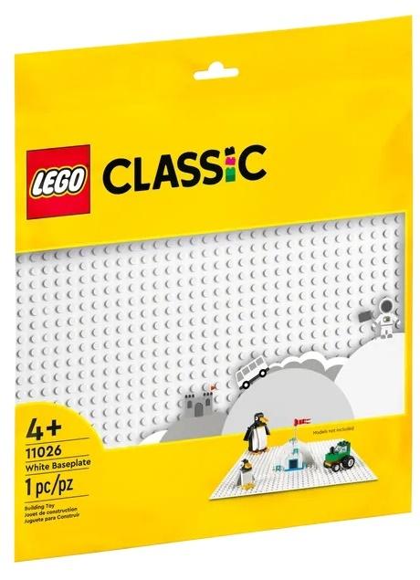 LEGO CLASSIC 11026 Biała płytka konstrukcyjna