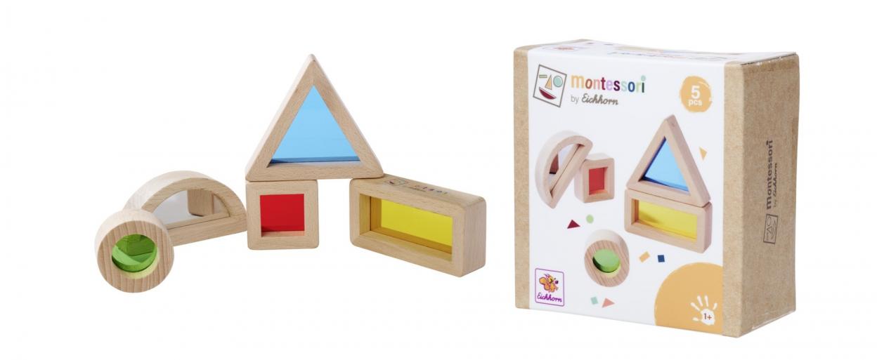 Montessori Klocki z okienkami