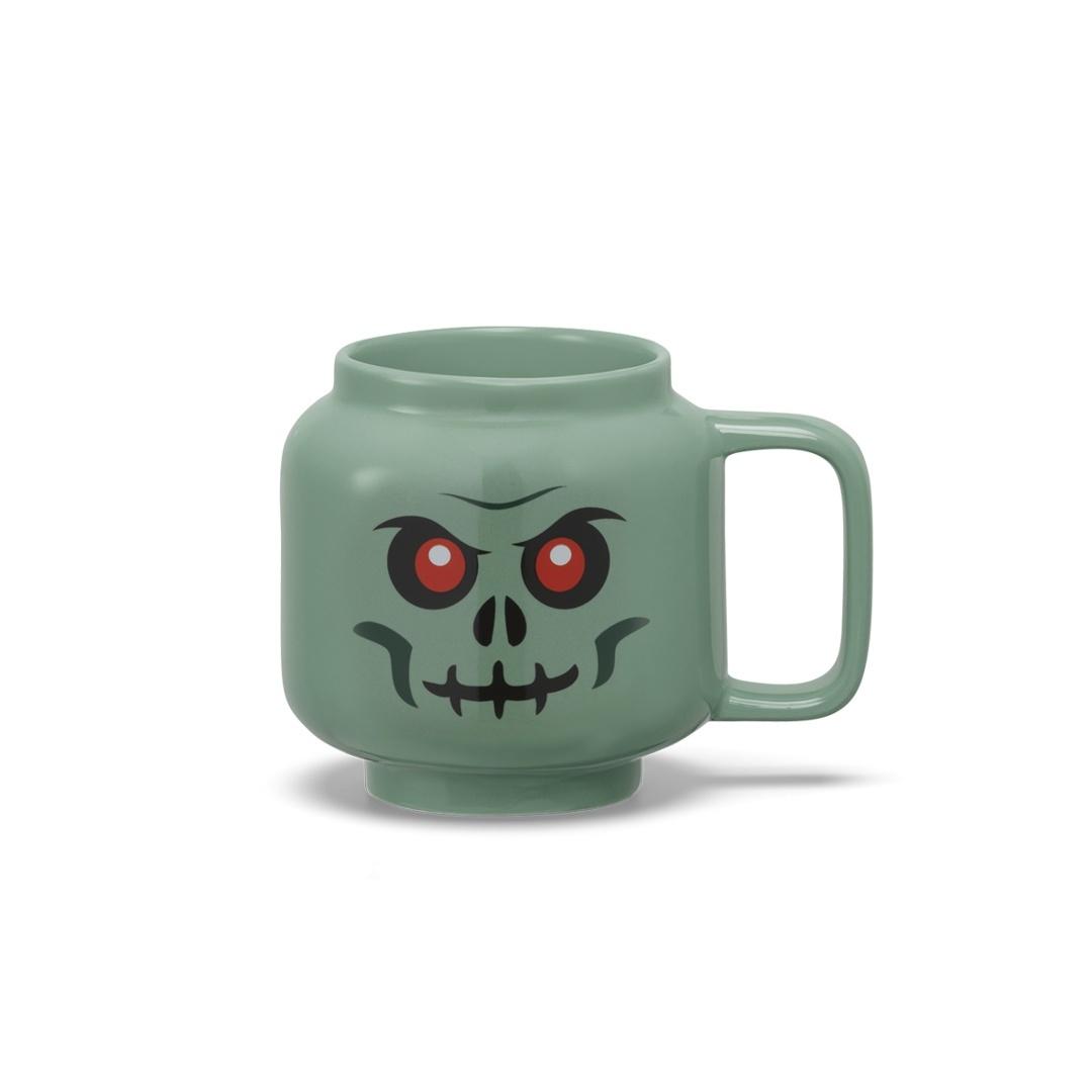 LEGO kubek ceramiczny Iconic Green Skeleton mały