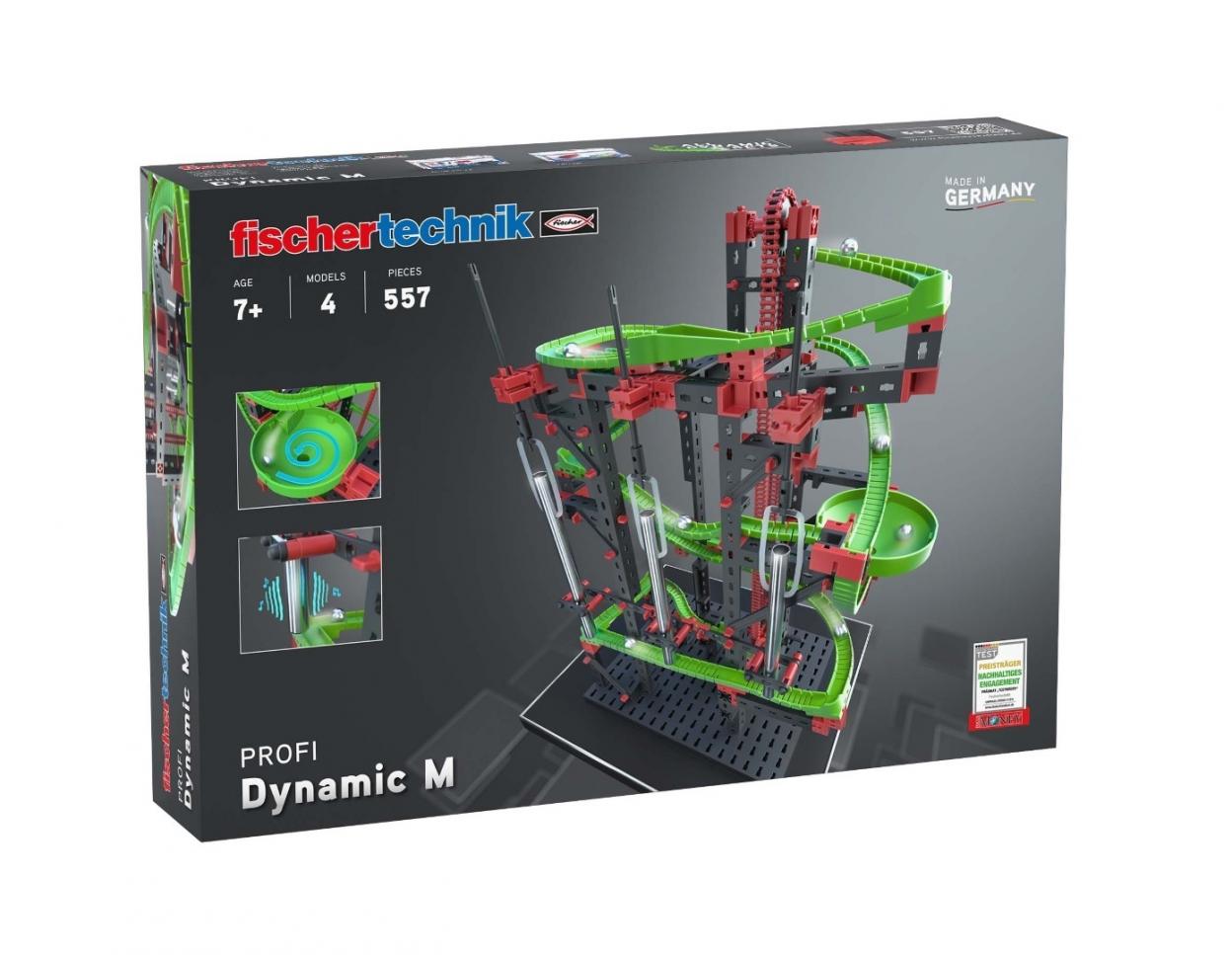 Zestaw konstrukcyjny - Tor kulkowy Dynamic M 557el