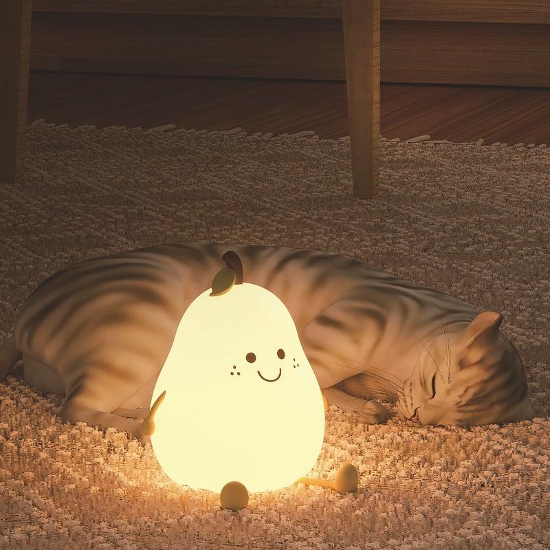 Kolorowa lampka nocna LED dla dzieci, lampka nocna Yali, uroczy prezent, dekoracja pokoju