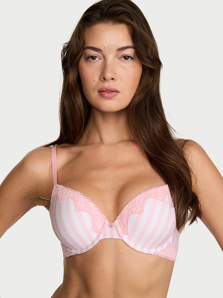 T-shirt Biustonosz push-up bawełniany Perfect Shape