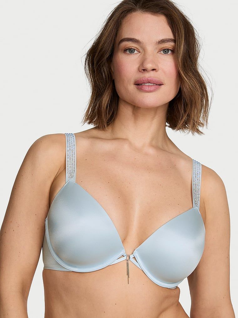 Very Sexy Biustonosz lekko usztywniany z błyszczącymi ramiączkami Ombre Shine Strap