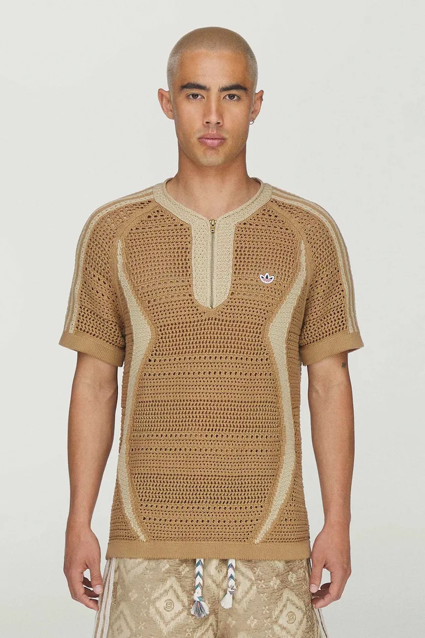 adidas Originals CLOT x adidas by Edison Chen T-shirt męski z bawełną