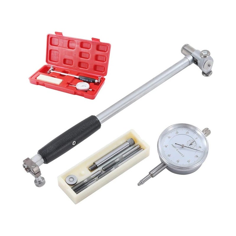 Zestaw narzędzi do pomiaru średnicy wewnętrznej otworu 50-160 mm, metryczny, 0,01 mm, precyzyjny wskaźnik średnicy tarczy, silnik cylindryczny 401115