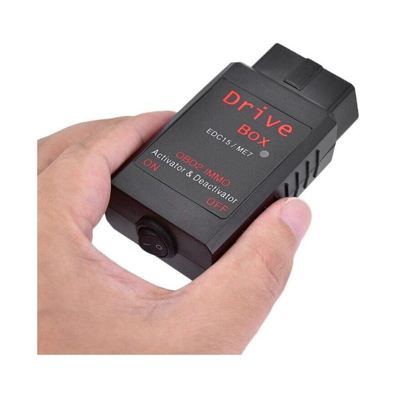 Dezaktywator IMMO OBD2 Drive Box EDC15/ME7 Aktywator Dezaktywator IMMO OBD2 Drive Box Akcesoria samochodowe