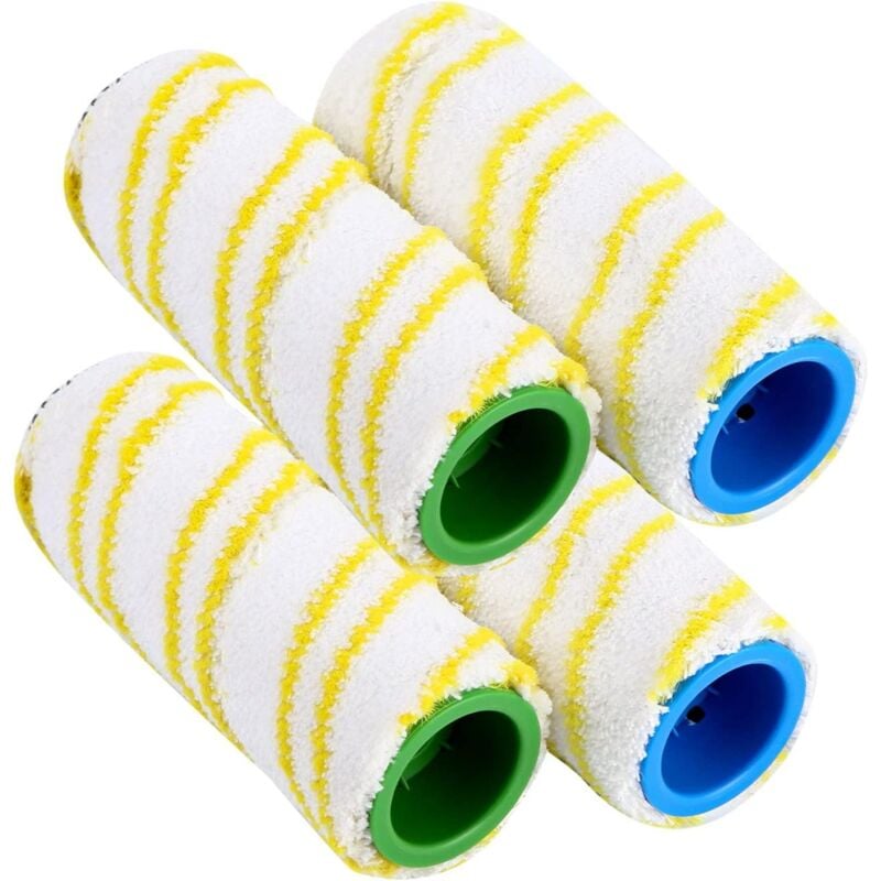 Wałki zastępcze, wałki zastępcze Karcher FC7 FC5 FC3D FC3 (4 sztuki żółte)