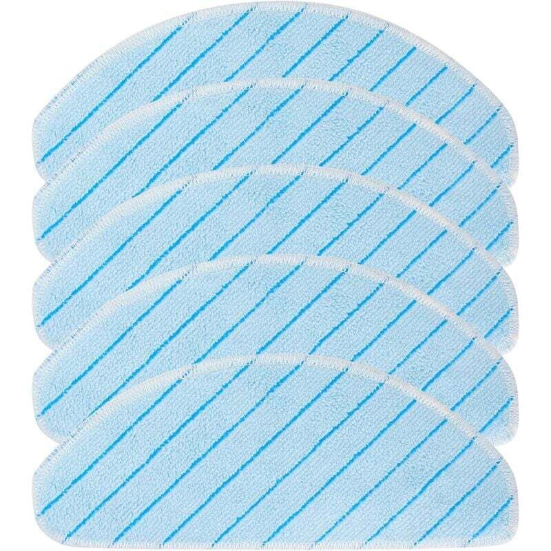 Zestaw 5 ściereczek do czyszczenia wielokrotnego użytku do Ecovacs Deebot T9 Series T9 AIVI T9 Pro T9 Max