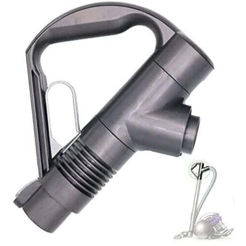 Plastikowy uchwyt zastępczy kompatybilny z odkurzaczami dyson DC19, DC23, DC26, DC29, DC32, DC36, DC37 (szary/tytan)