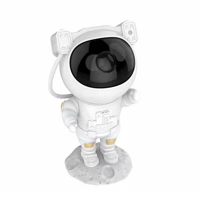 Projektor Gwiazd Astronauta USB, Lampa Projektująca LED sufitowa, Z Timerem, Z Pilotem, Regulacja 360°, do Pokoju Dziecka/Kina Domowego