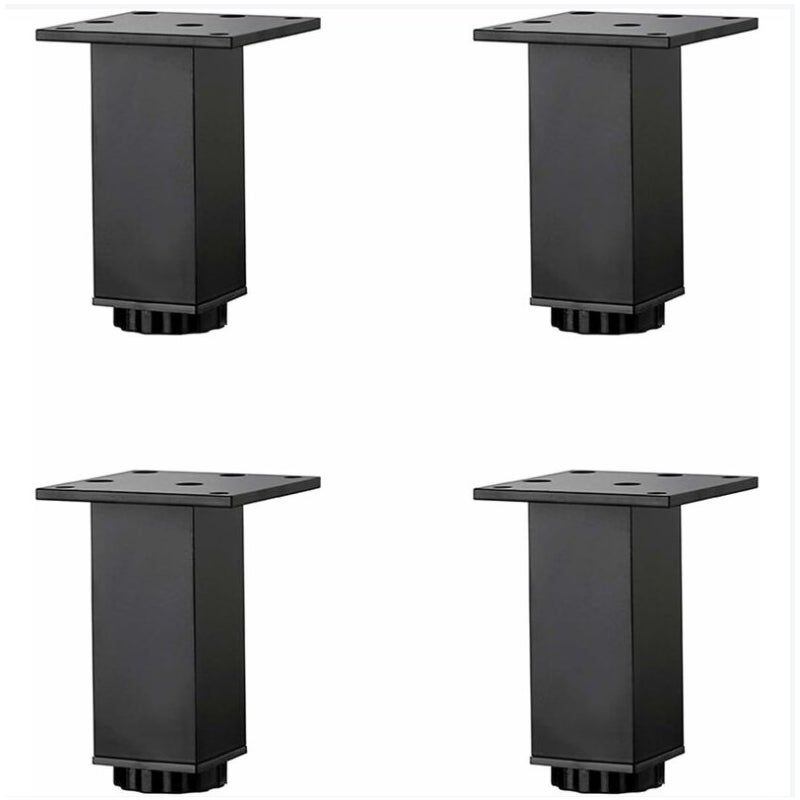 4 nogi (10 cm/3,9 cala) regulowane w wysokości, meble ze stopu aluminium, nóżki do stolików kawowych, nóżki do szafki łazienkowej