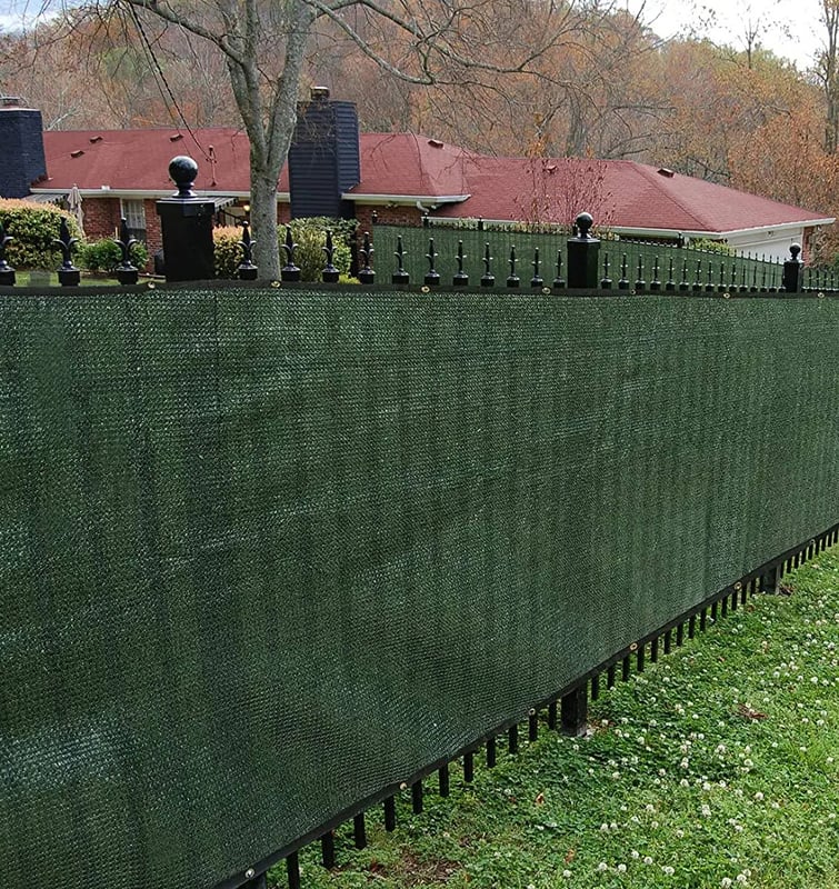 Osłona balkonowa, 1,5 x 3 m, siatka przeciwwiatrowa, mocna tkanina na mur, ogród, yard, podwórko, balkon