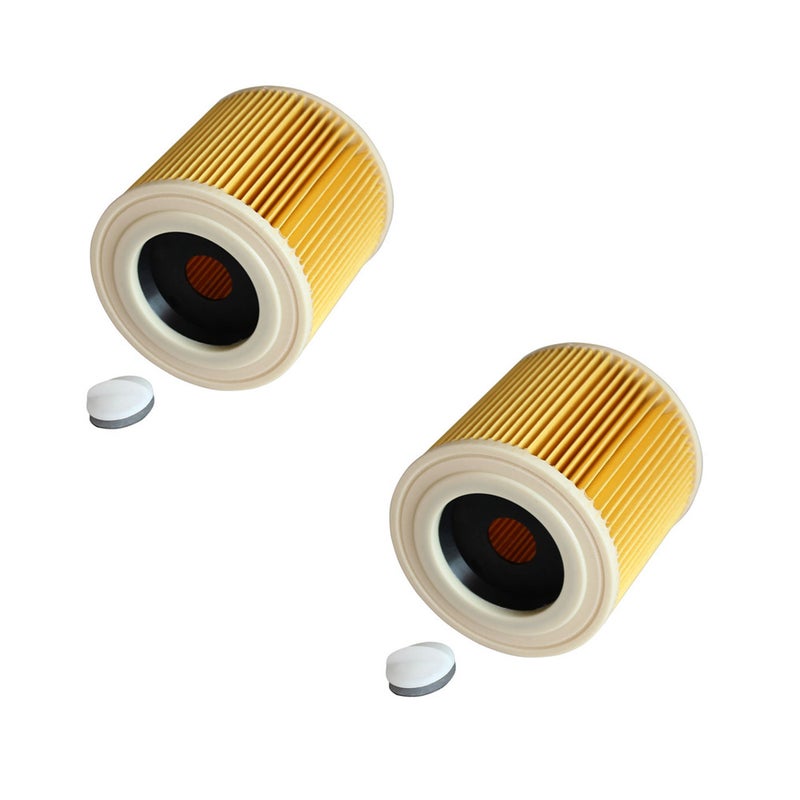 Filtr węglowy do Karcher A2004 A2204 - Zestaw 2 sztuk