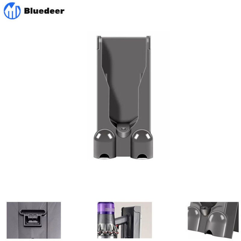 Uchwyt ścienny z tworzywa ABS, kompatybilny z Dyson V11 i V15