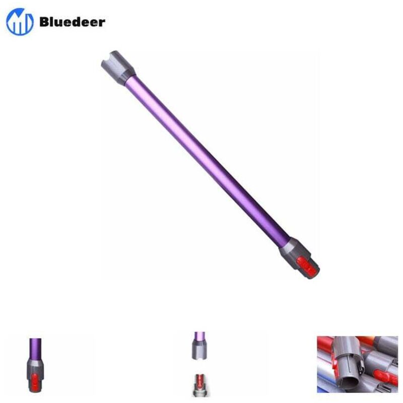 Regulowana rura przedłużająca do odkurzacza bezprzewodowego Dyson V7 V8 V10 V11 V15 (1 fioletowa rura przedłużająca)