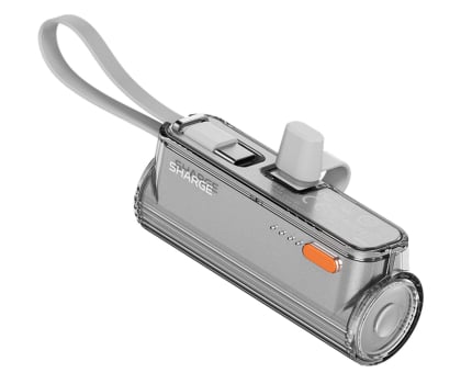 Sharge PowerBank Flow Mini 2 22,5W QC 3.0 PD 3.0 Szary