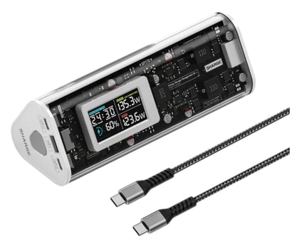 Sharge PowerBank Shargeek 170W QC 4.0 PD 3.1 Biały