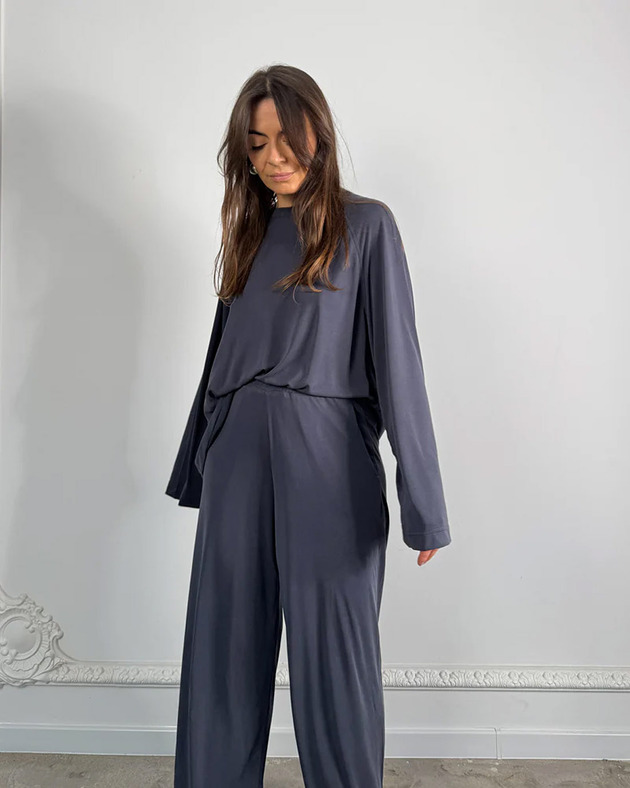 Longsleeve Chillout new modal antracite