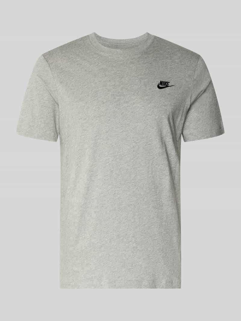 T-shirt z przeszyciem z logo