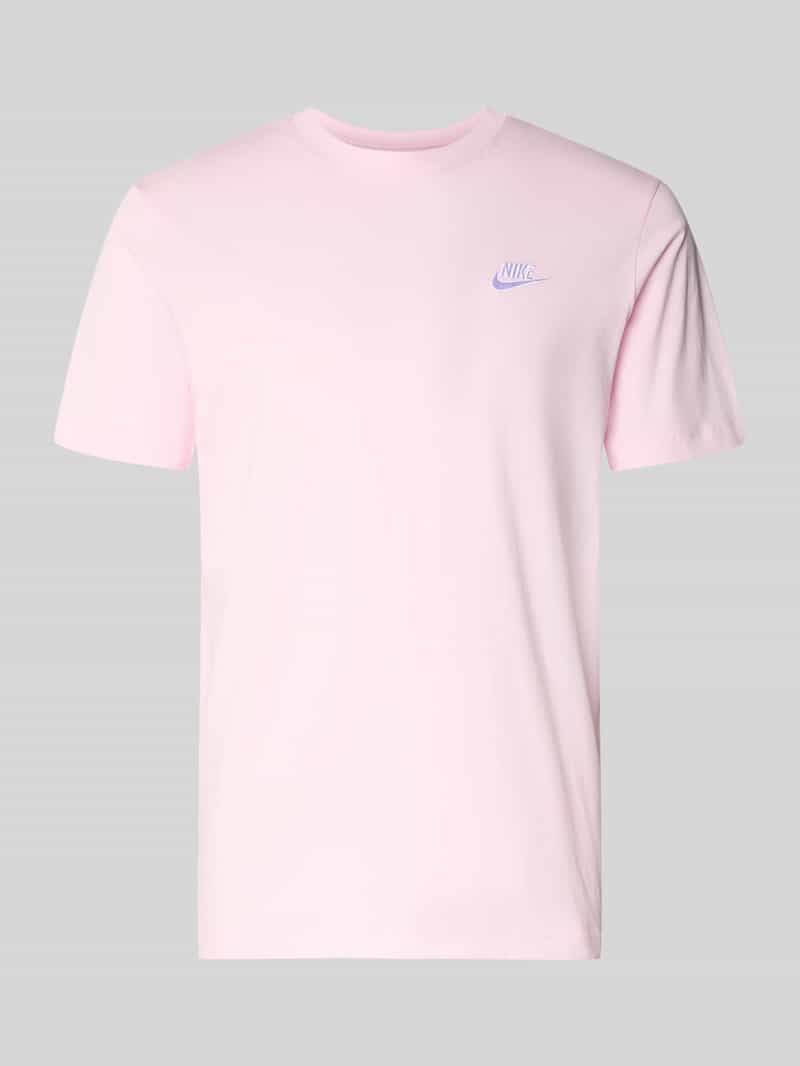 T-shirt z przeszyciem z logo