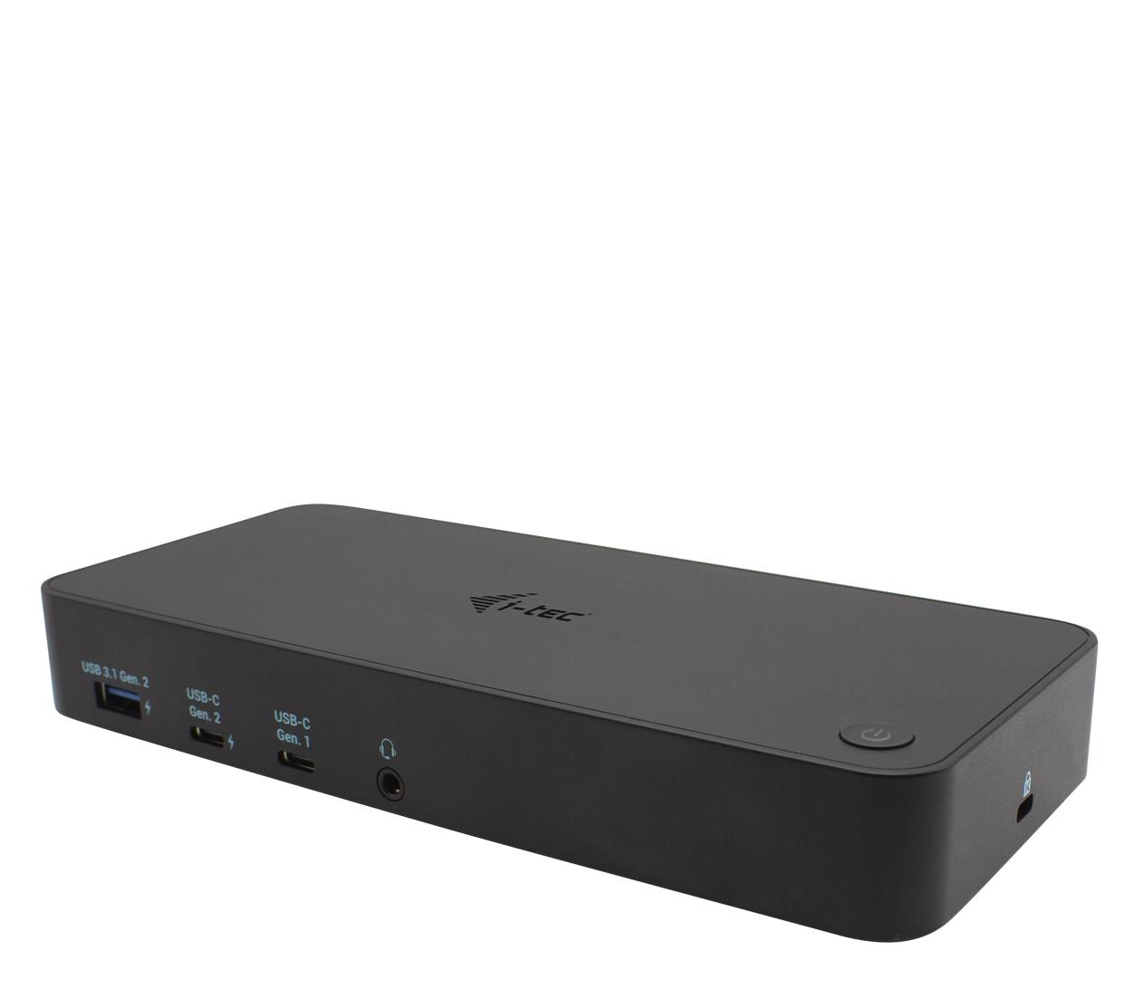 i-tec USB 3.0 / USB-C / Thunderbolt 3x 4K Dock DP HDMI PD 100W