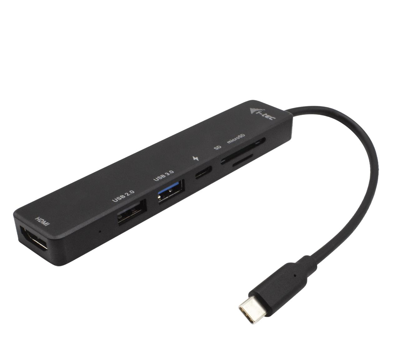 i-tec USB-C Travel Easy Dock 4K HDMI czytnik kart + PD 60W C31TRAVELEASYDOCKPD